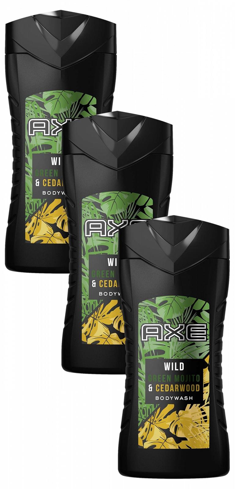 Гель для душу Axe Wild Mojito & Cedarwood 250 мл 3 шт., фото №1