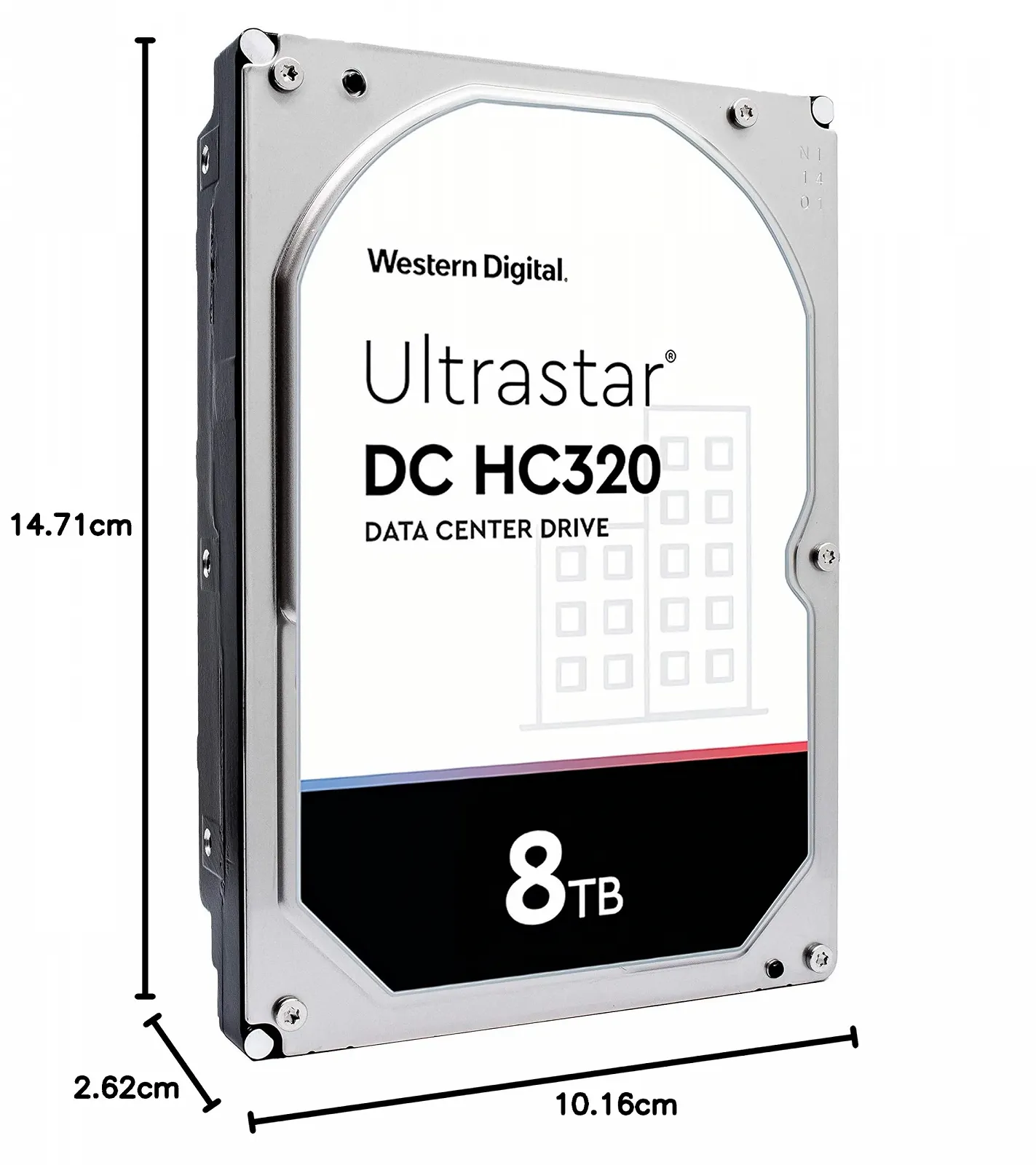 HDD Western Digital Ultrastar DC HA200 1TB 3.5" SATA Internal, фото №7