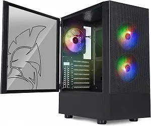Купити Корпус для ПК EMPIRE GAMING Sapphire / ARGB / без БЖ / Чорний - Фото 1 Корпус для ПК EMPIRE GAMING Sapphire / ARGB / без БЖ / Чорний - Фото 1