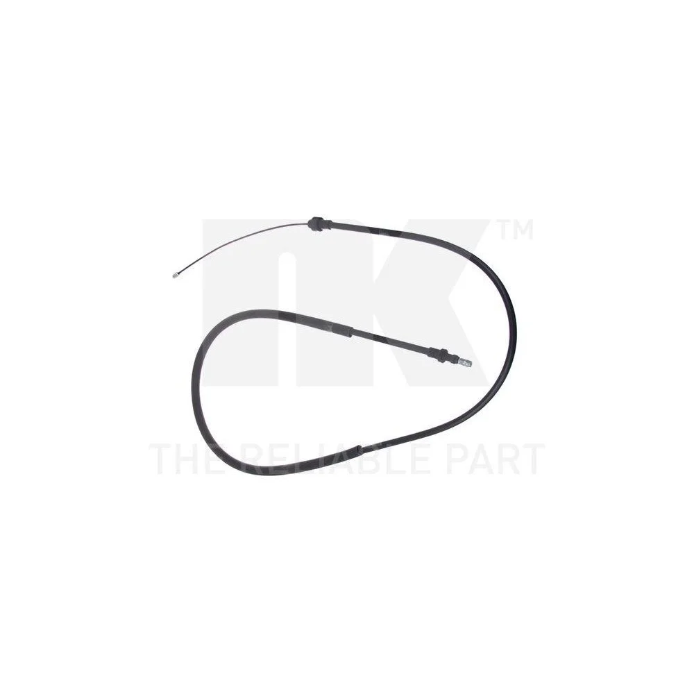 Трос стояночного тормоза NK 901935 для CITROËN PEUGEOT правый, фото №1