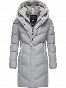 Пальто зимове Ragwear Natalka Cosy Жіноче Водонепроникне, дихаюче, стьобане, довге, з капюшоном і високим коміром з флісу - Фото 1