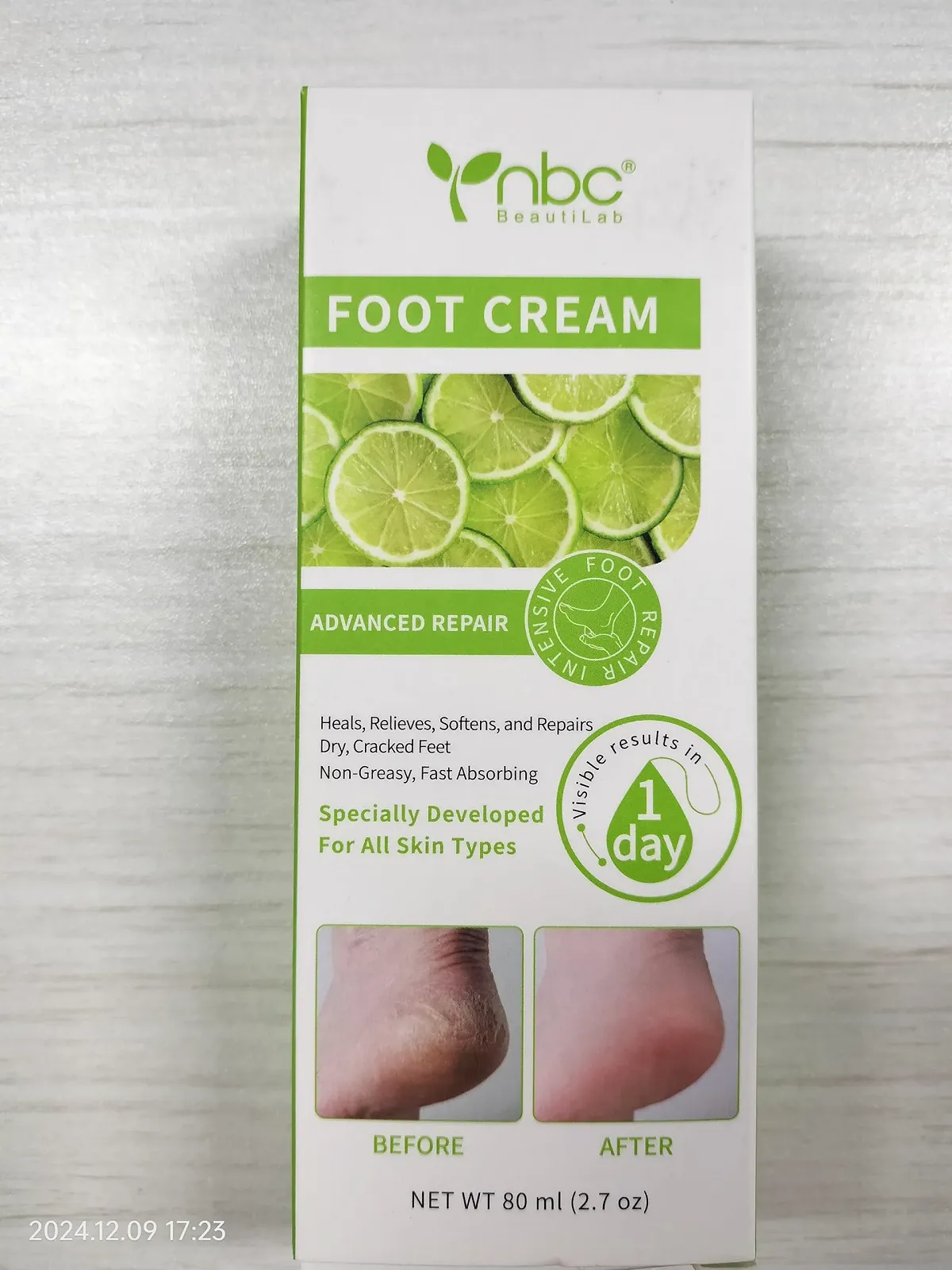 Крем для ног Callus Remover для удаления мозолей глубокое увлажнение и смягчение 80 мл лимон, фото №2