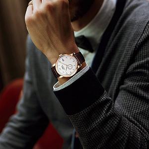 Часы Lobinni Ultra Thin Mechanical Automatic Для мужчин Водонепроницаемые Наручные Стильные Модные Деловые synthetic.ua - Фото 1