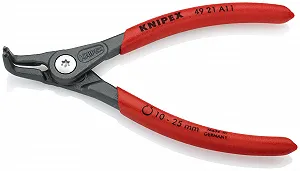 Плоскогубцы для стопорных колец Knipex 49 21 A11, 10 - 25 мм, красный synthetic.ua - Фото 1
