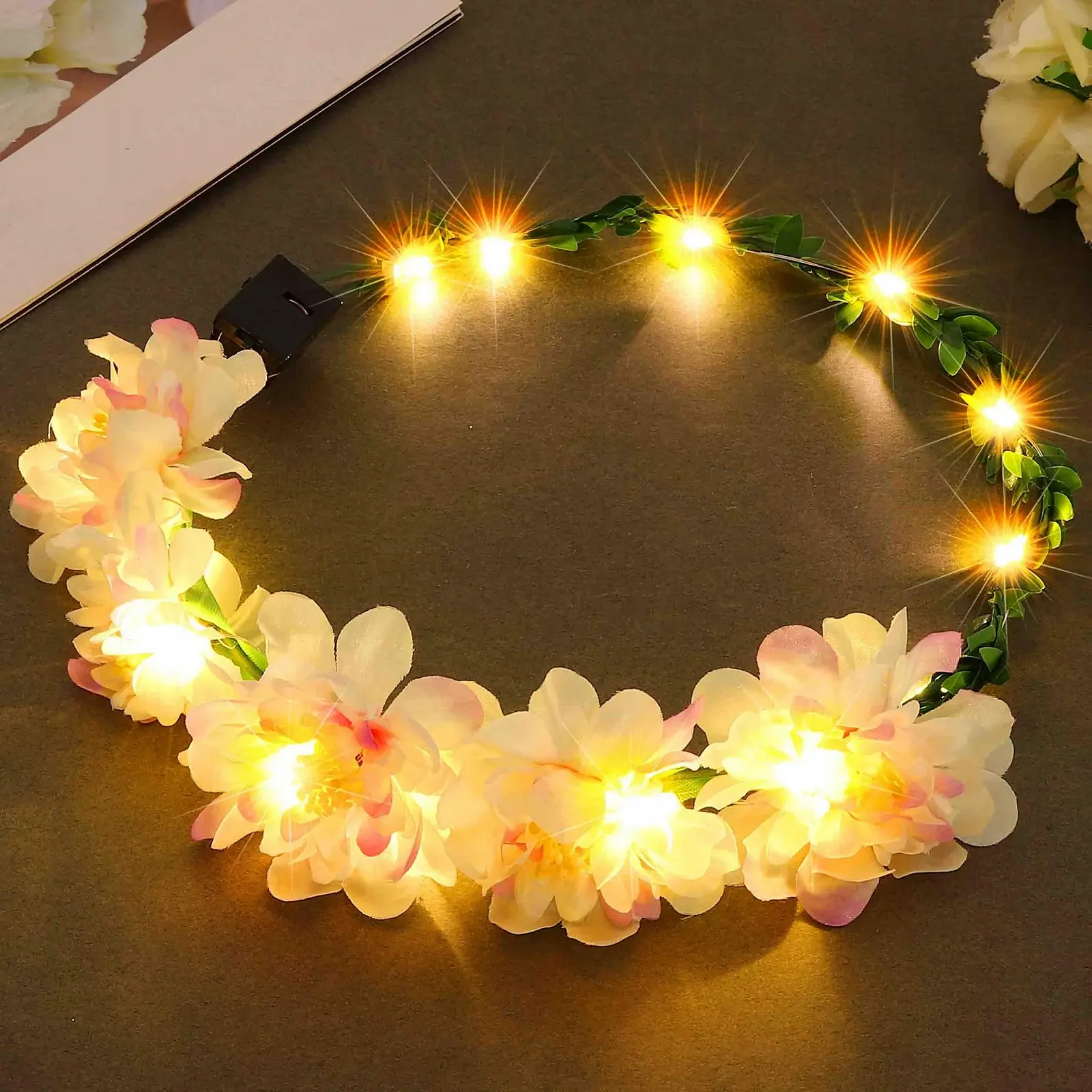 Вінок на голову з LED підсвічуванням, фото №1