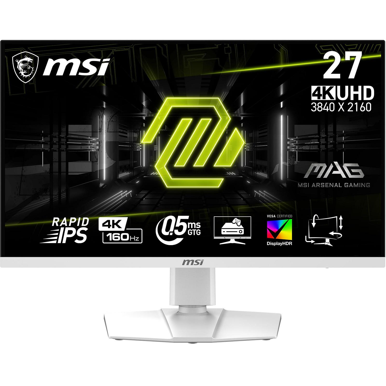 MSI MAG 274URFW 68,6 см (27") 3840 x 2160 пикселей 4K Ultra HD Черный, фото №1