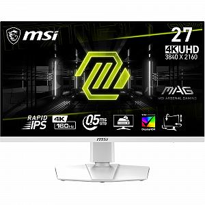 MSI MAG 274URFW 68,6 см (27") 3840 x 2160 пикселей 4K Ultra HD Черный - Фото 1