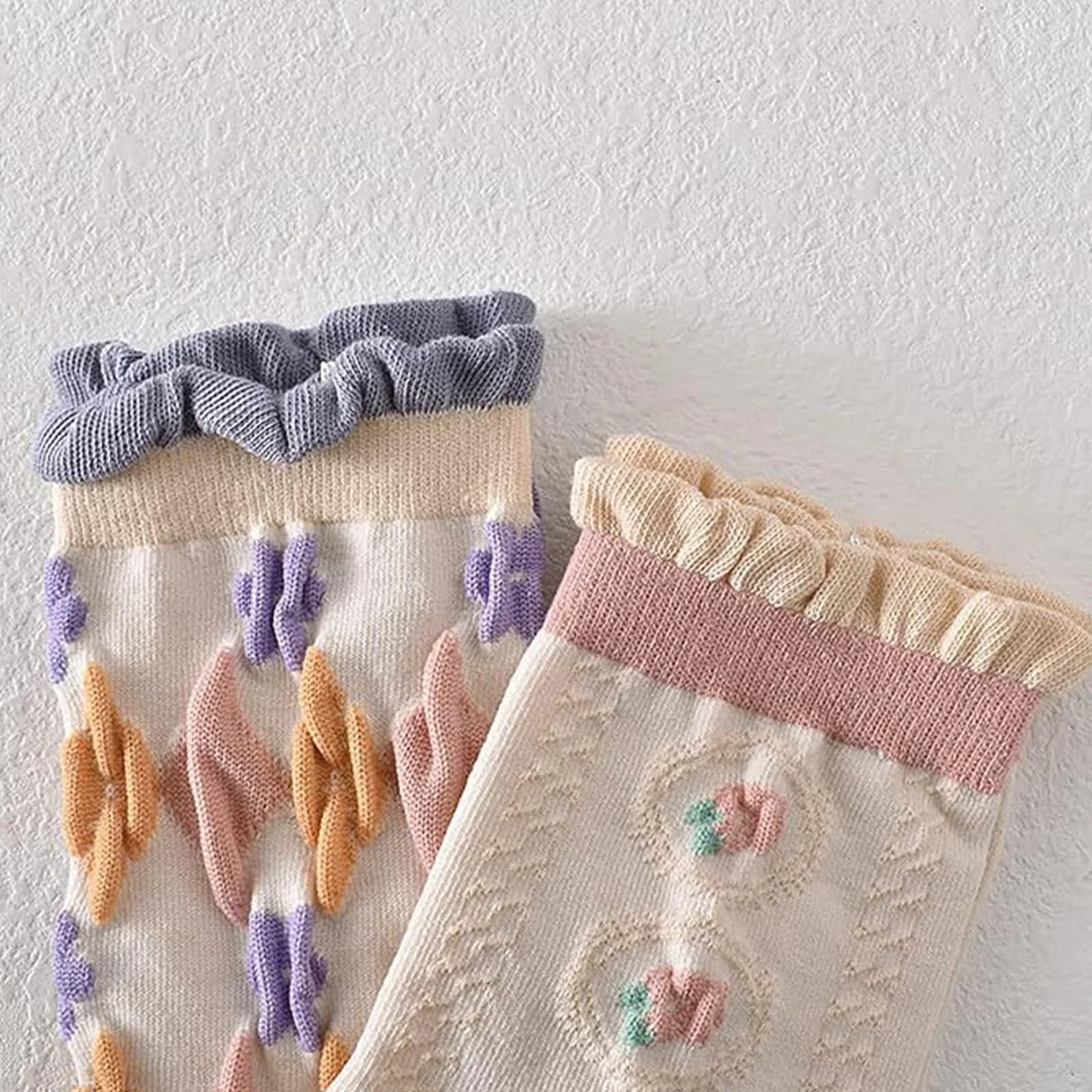 Шкарпетки Jimkply Квіткові Жіночі 5 пар Бавовняні, фото №5 Шкарпетки Jimkply Квіткові Жіночі 5 пар Бавовняні, фото №5