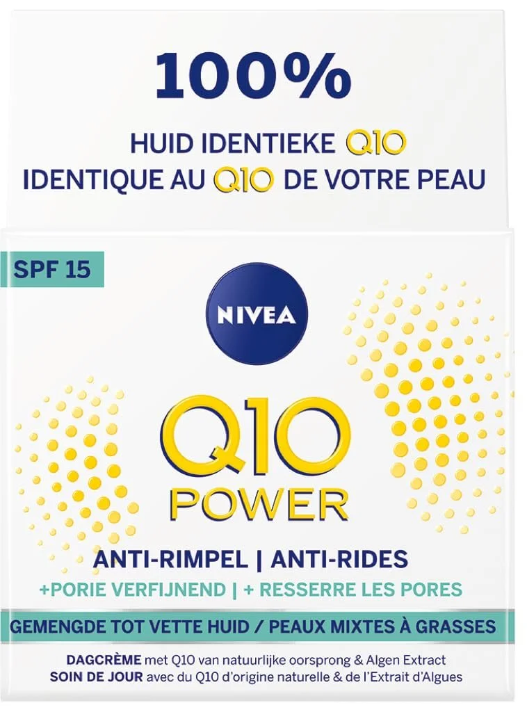 Денний крем Nivea Q10 проти зморшок легка текстура 50 мл, фото №1 Денний крем Nivea Q10 проти зморшок легка текстура 50 мл, фото №1