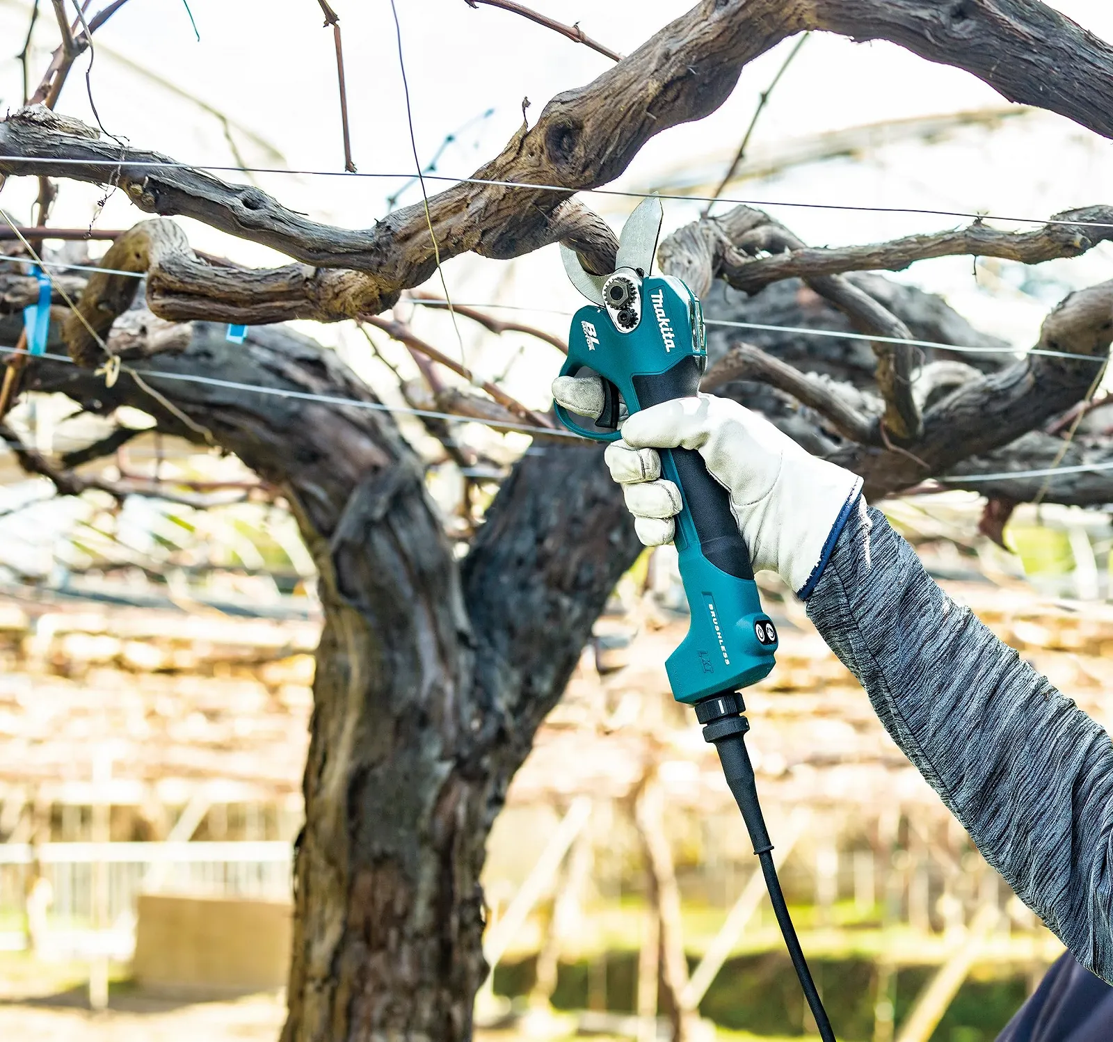 Секатор Makita DUP180Z акумуляторний 18 В (без акумулятора, без зарядного пристрою), фото №12