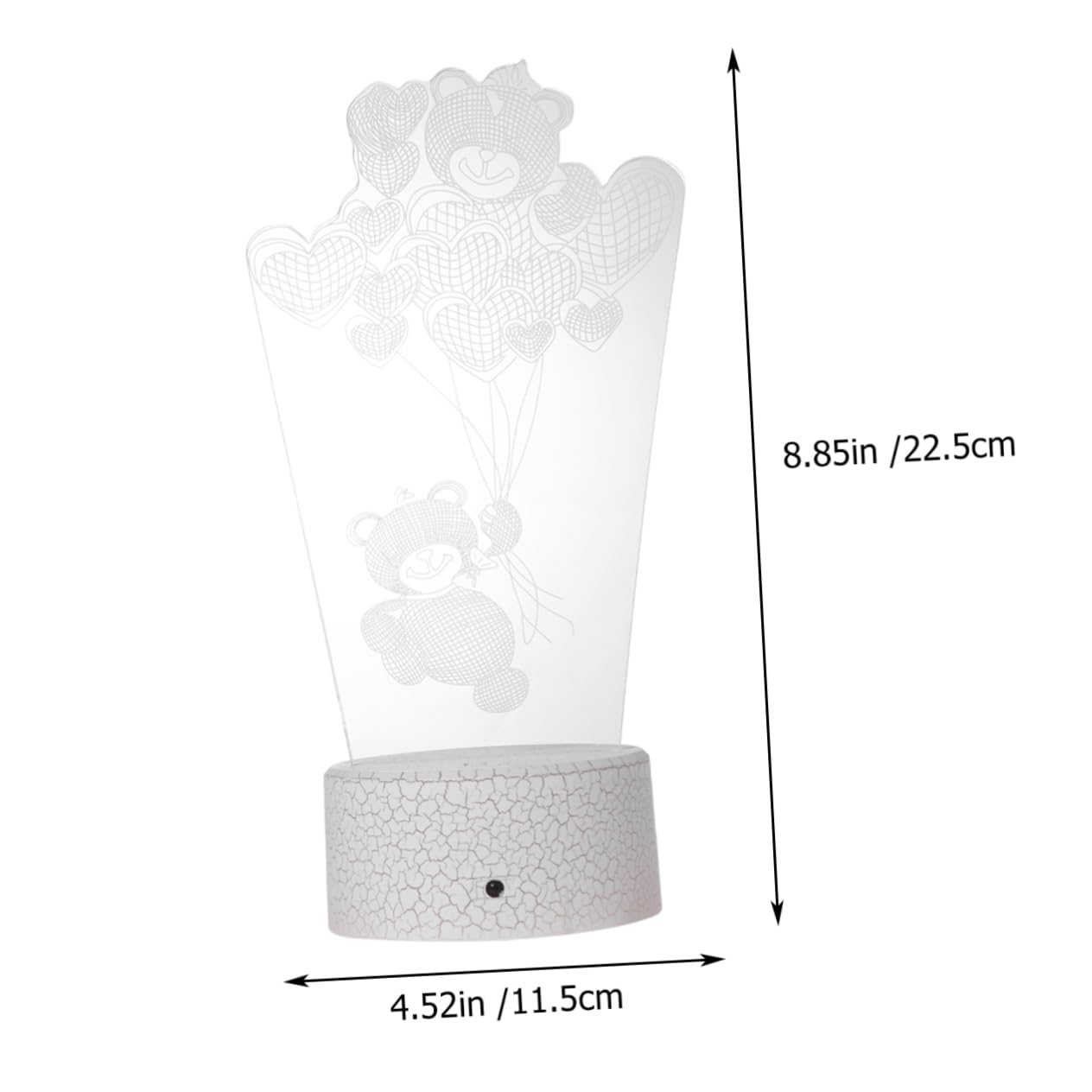 Настольная лампа WOONEKY kleines Nachtlicht Tischlampe для детей LED-Nachtschreibtischlampe Touch-Schalter, фото №2