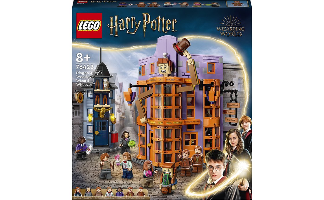 Конструктор Лего LEGO Harry Potter Алея Діагон: Відьмацькі витівки Візлів (76422), фото №1