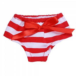 Одяг Aeromdale Костюм Смугасті штани з бантом для ляльок 18 дюймів American Girl 17 дюймів #C 1 штука - Фото 1