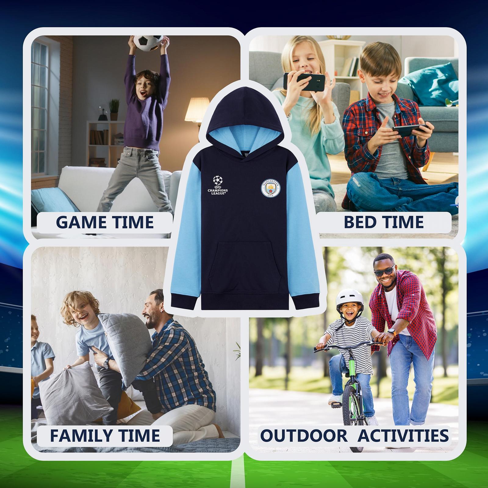 Худі Manchester City F.C. для хлопчиків та підлітків, фото №3