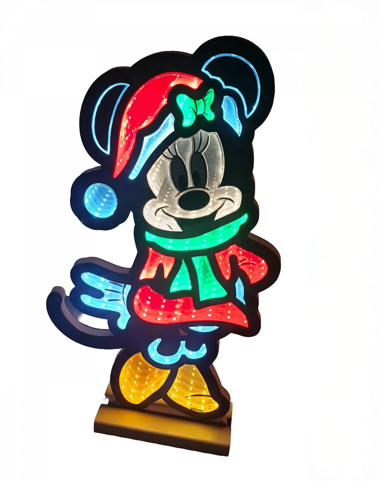 Фигурка Minnie Mouse Kurt S. Adler Christmas Inspirations Зеркальная H40 см, фото №1 Фигурка Minnie Mouse Kurt S. Adler Christmas Inspirations Зеркальная H40 см, фото №1