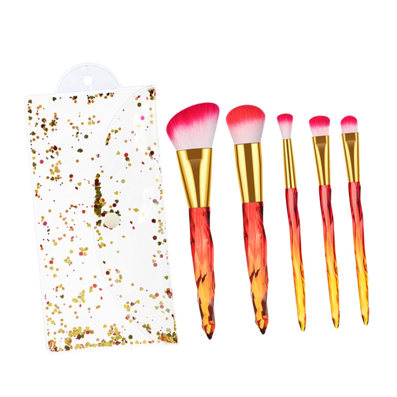 Кисти Angoily 15 Stk White handle Kristall, фото №2