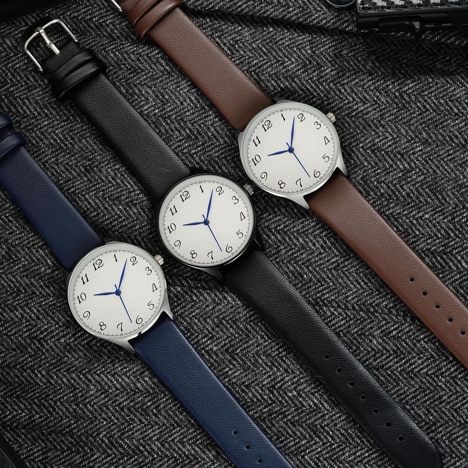 Годинник Чоловічий CIVO Аналоговий Водонепроникний Класичний Бізнес Синій, фото №6