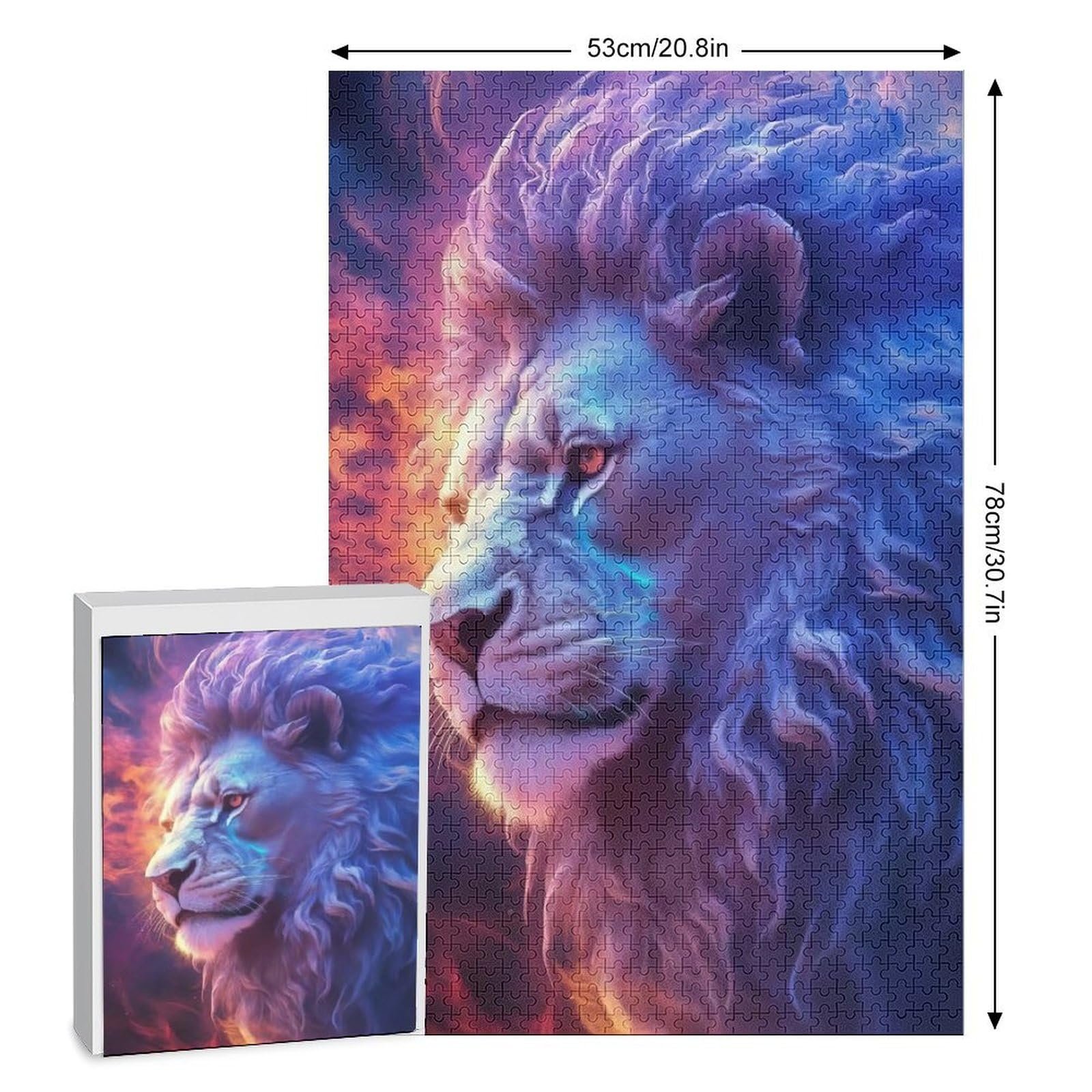 Пазл Löwe 1000 деталей Деревянный 78 x 53 см, фото №2