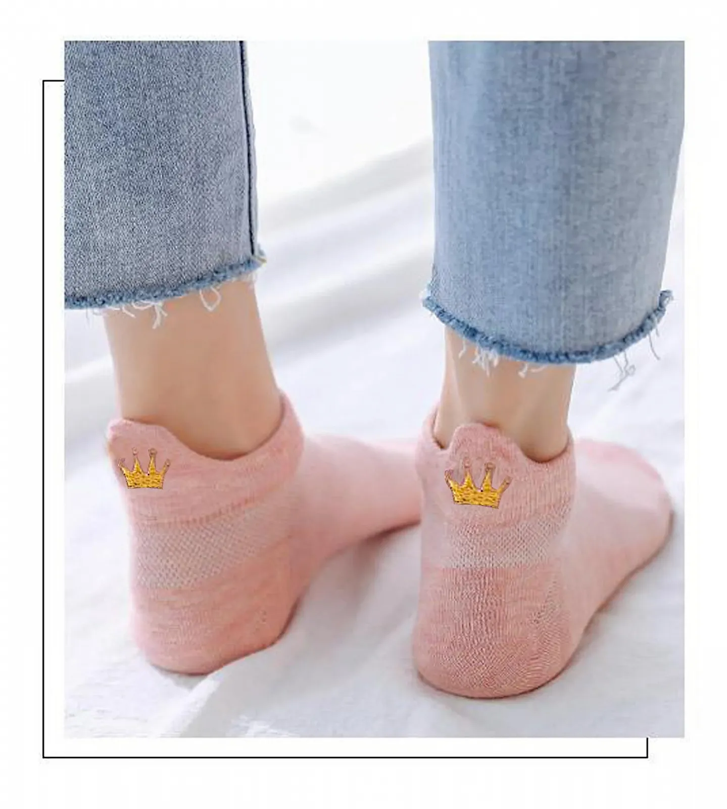 Набір шкарпеток (5 пар) Queen Crown, One Size, фото №5