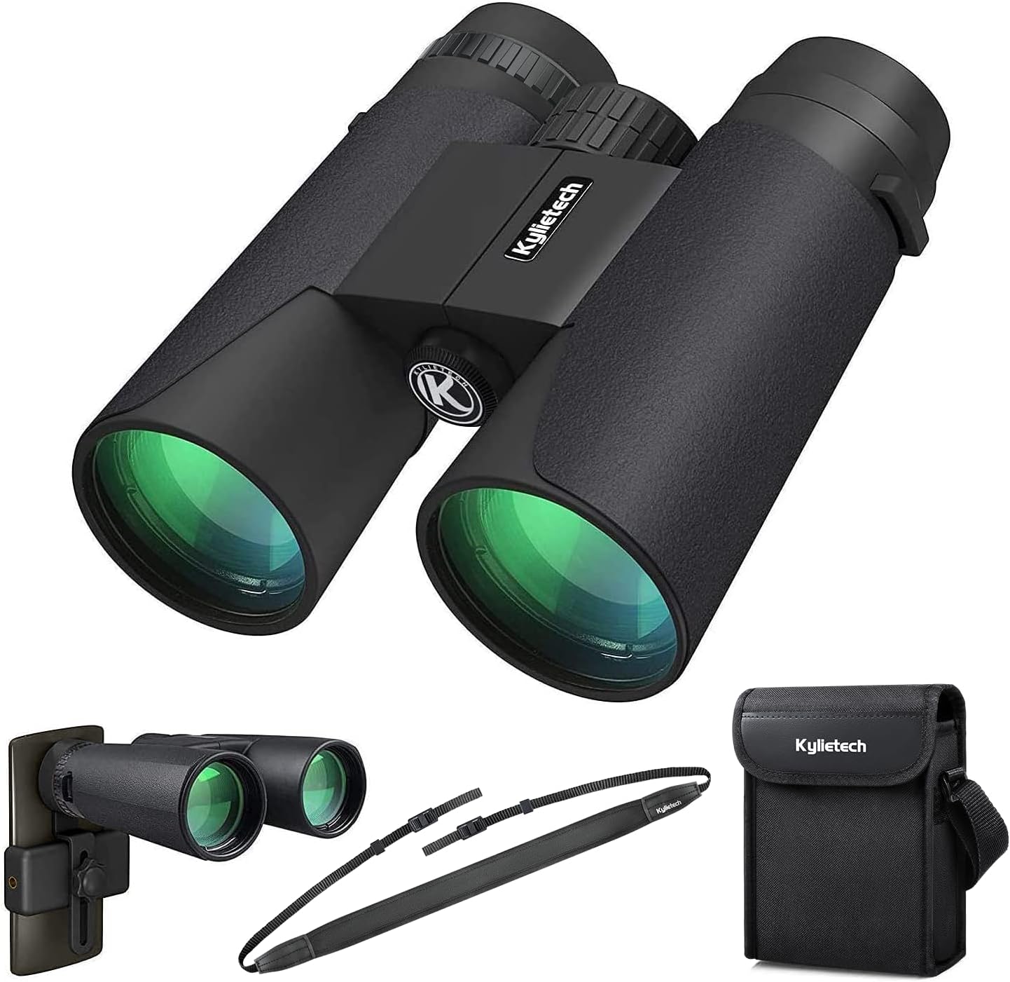 Бинокль Kylietech TL01 12x42 HD Black, фото №1