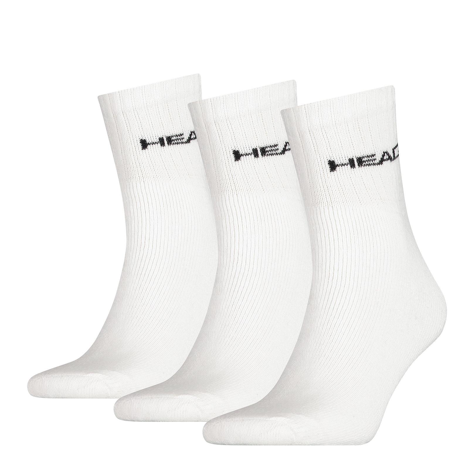 Носки Head SHORT CREW 3PPK Белый 35-38, фото №1