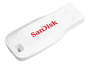 USB-флеш-накопичувач SanDisk Cruzer Blade 16GB White (123855) - Фото 1