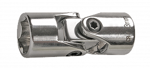 Торцева головка SW-STAHL 06604L 3/8" 13 мм з шарніром - Фото 1