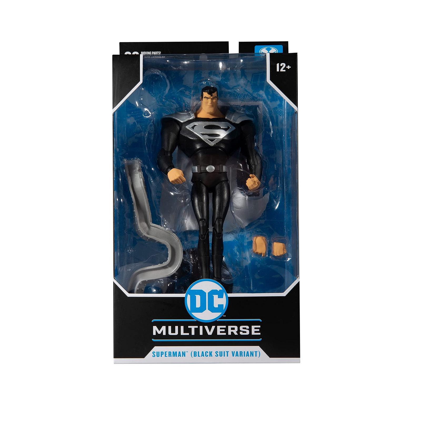 Фігурка DC Multiverse Супермен Чорний Костюм Варіант (Superman: The Animated Series) 18 см, фото №7