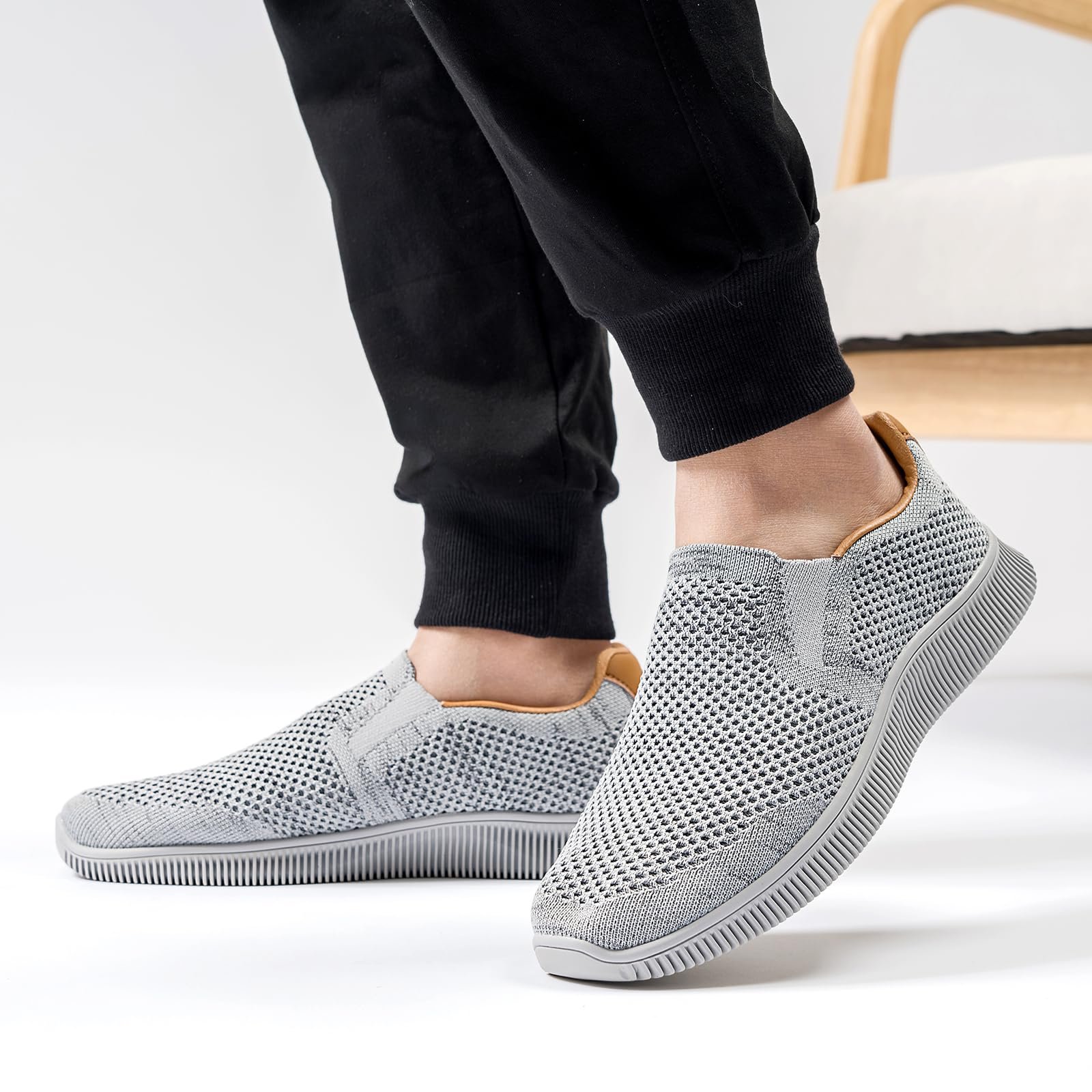 Чоловічі сліпони MrToNo Trainers Спортивні Легкі Зручні Дихаючі, фото №5