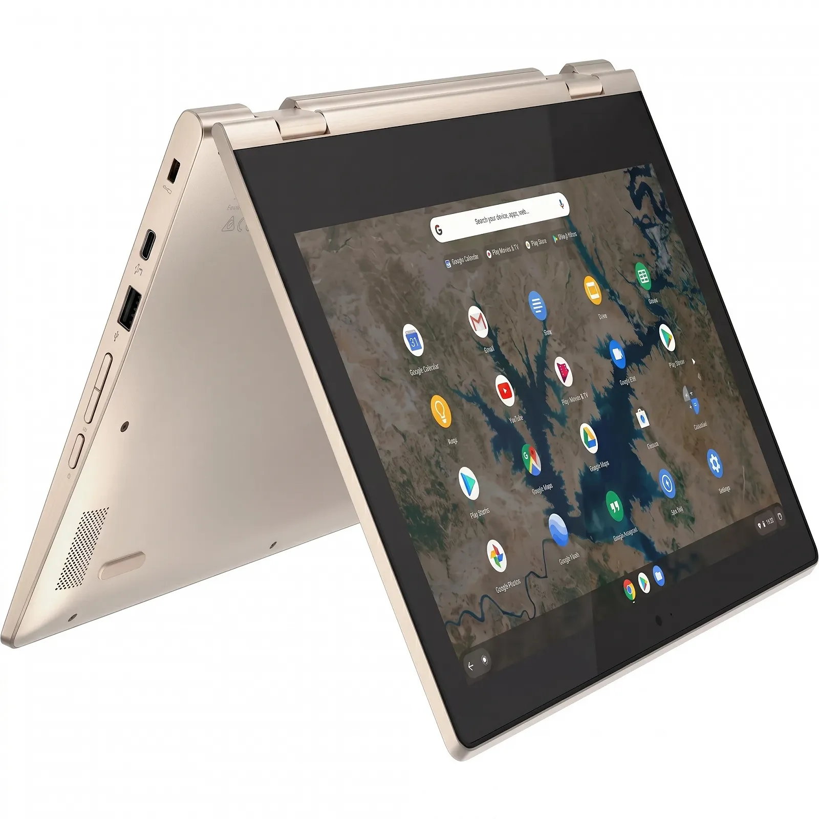 Сенсорний ноутбук 11.6" Lenovo IdeaPad Flex 3 11IGL05 Intel Celeron N4020 RAM 4GB eMMC 64GB 10год батарея ChromeOS (UKR), фото №7