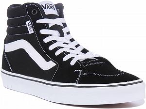 Кроссовки Vans Filmore Hi мужские высокие Черный для отдыха synthetic.ua - Фото 1