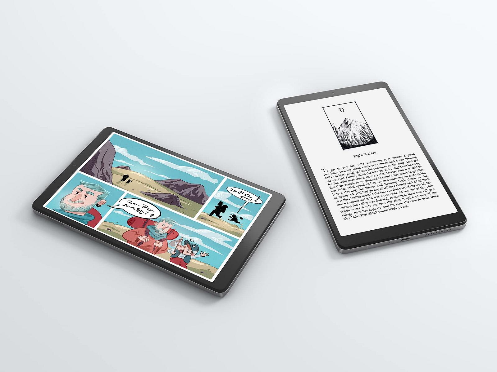 Планшет Lenovo Android Tab M8 4th Generation 8" HD 32GB Чехол + Плёнка Wi-Fi Arctic Grey, фото №7