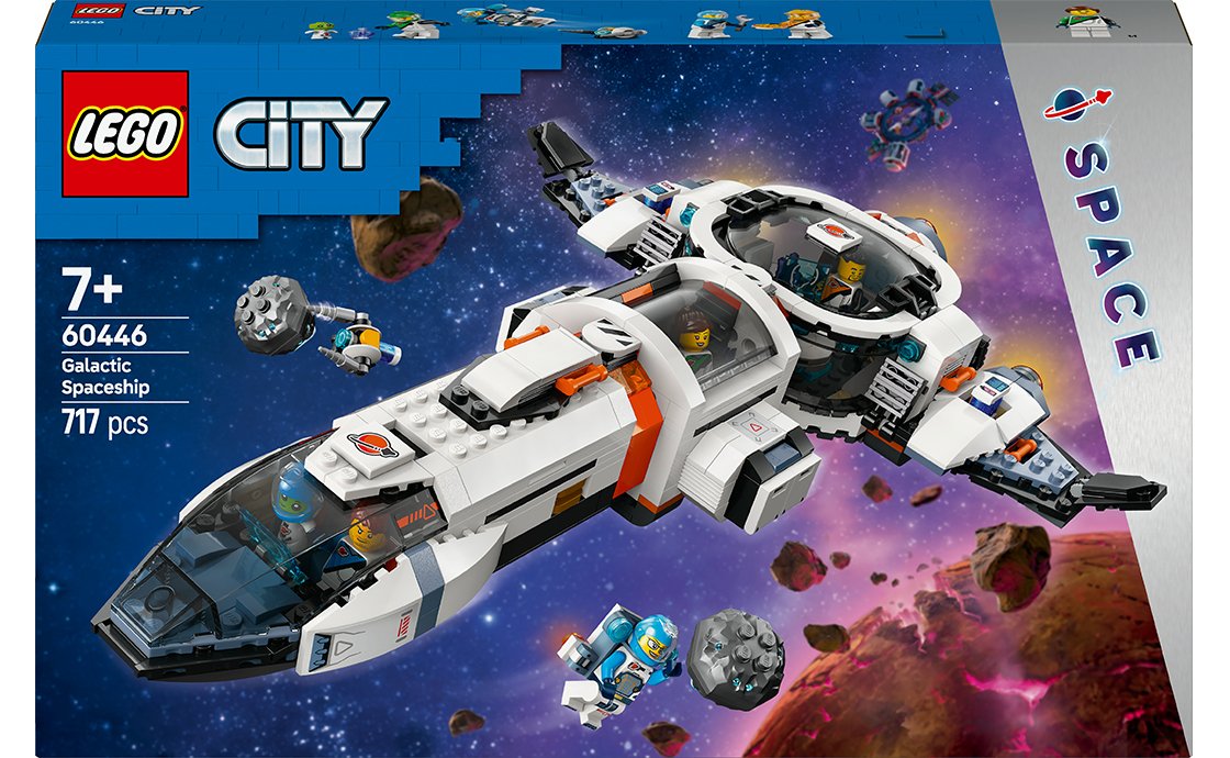 Конструктор Лего LEGO City Модульний галактичний зореліт (60446), фото №1