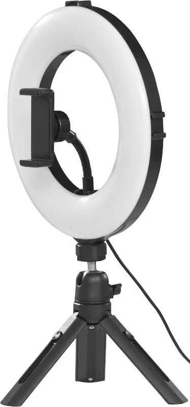 Кільцева лампа з штативом  SpotLight Smart 80 II Чорний, фото №2