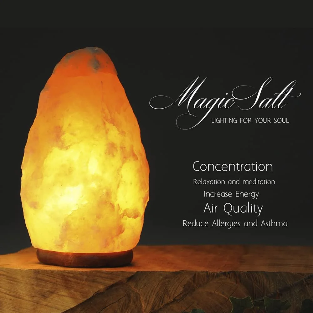 Соляна лампа LAMARE Magic Salt 2-3 кг LED з димером, фото №6