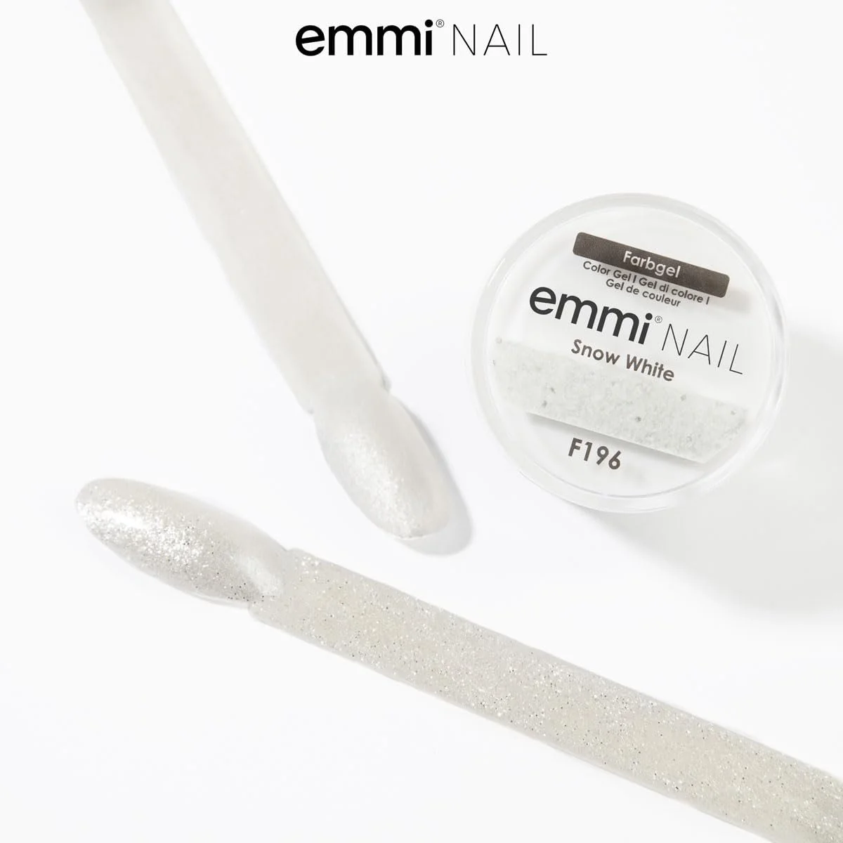 Гель-лак Emmi Nail, Snow White, 5 мл, фото №4 Гель-лак Emmi Nail, Snow White, 5 мл, фото №4