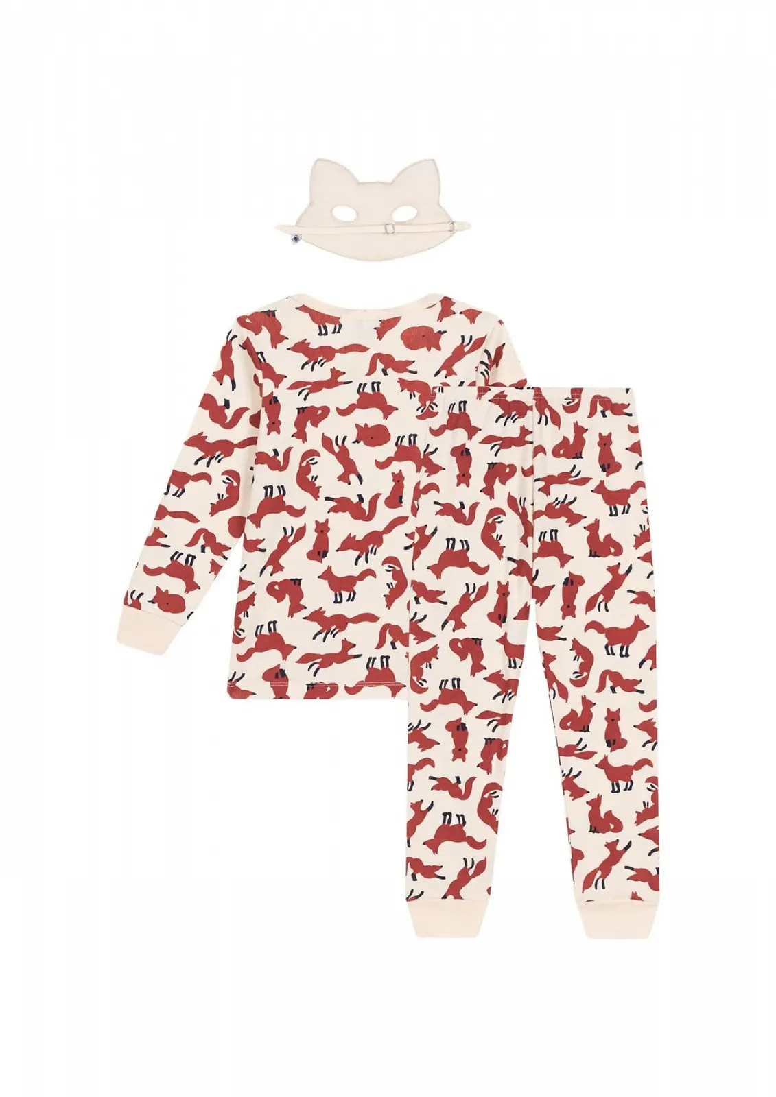 Піжама Petit Bateau з довгим рукавом та маска для хлопчиків, фото №4