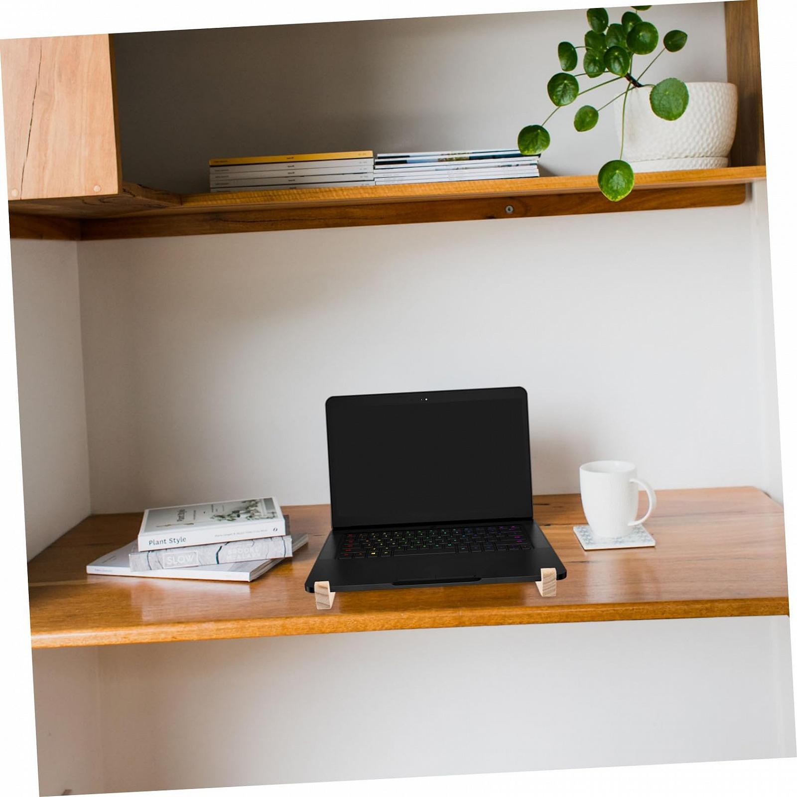 Підставка для ноутбука Kisangel Деревʼяна для настільного компʼютера, фото №4