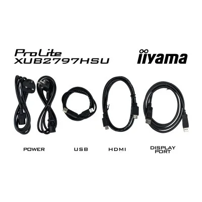 Монитор iiyama XUB2797HSU-W2, фото №12 Монитор iiyama XUB2797HSU-W2, фото №12