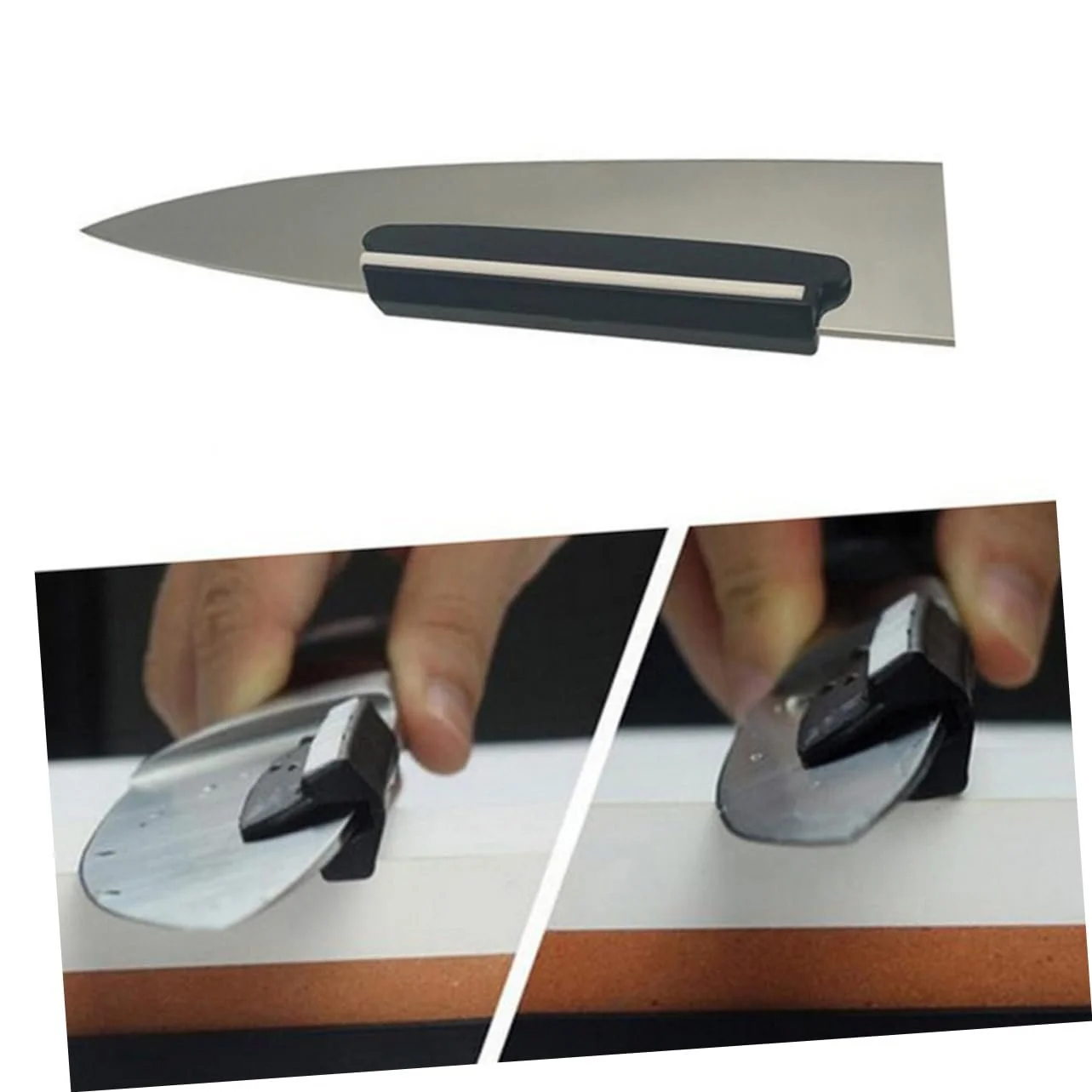 Напрямна кута заточування Gadpiparty з керамічними вставками пластиковий корпус для ножів та сталі, фото №5