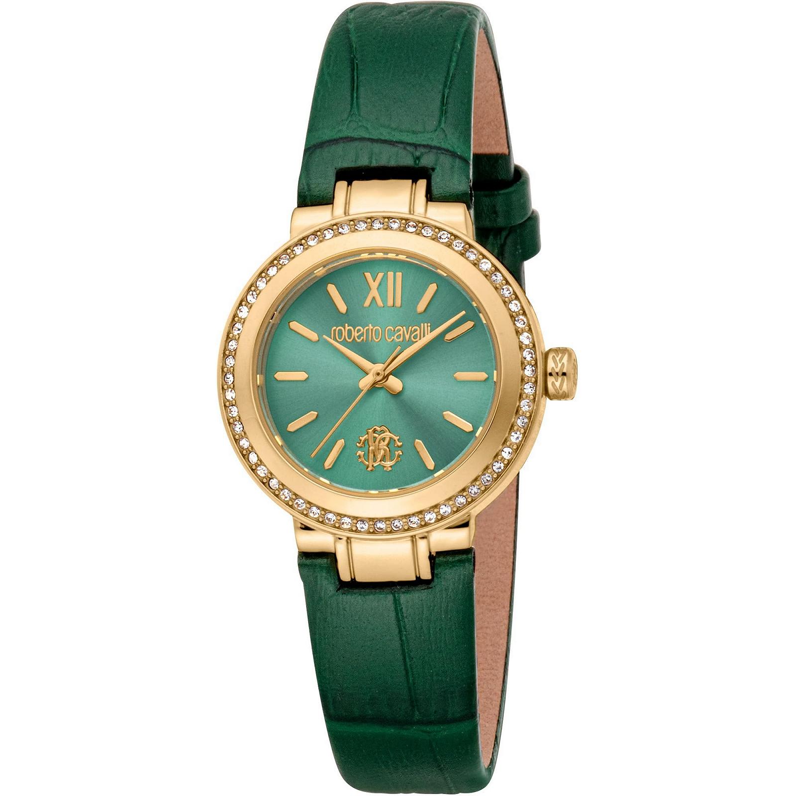 Часы Roberto Cavalli RC5L123L0025 Кварцевые Аналоговые Зеленый, фото №1