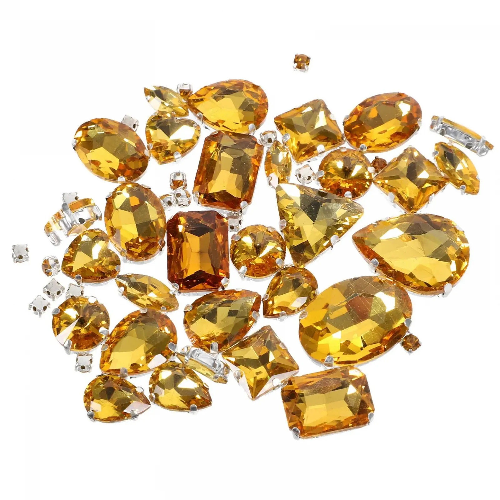 Стрази 1tasche Handgefertigte F-projekte Unregelmїssige Glitzersteine Pro Packung, фото №1