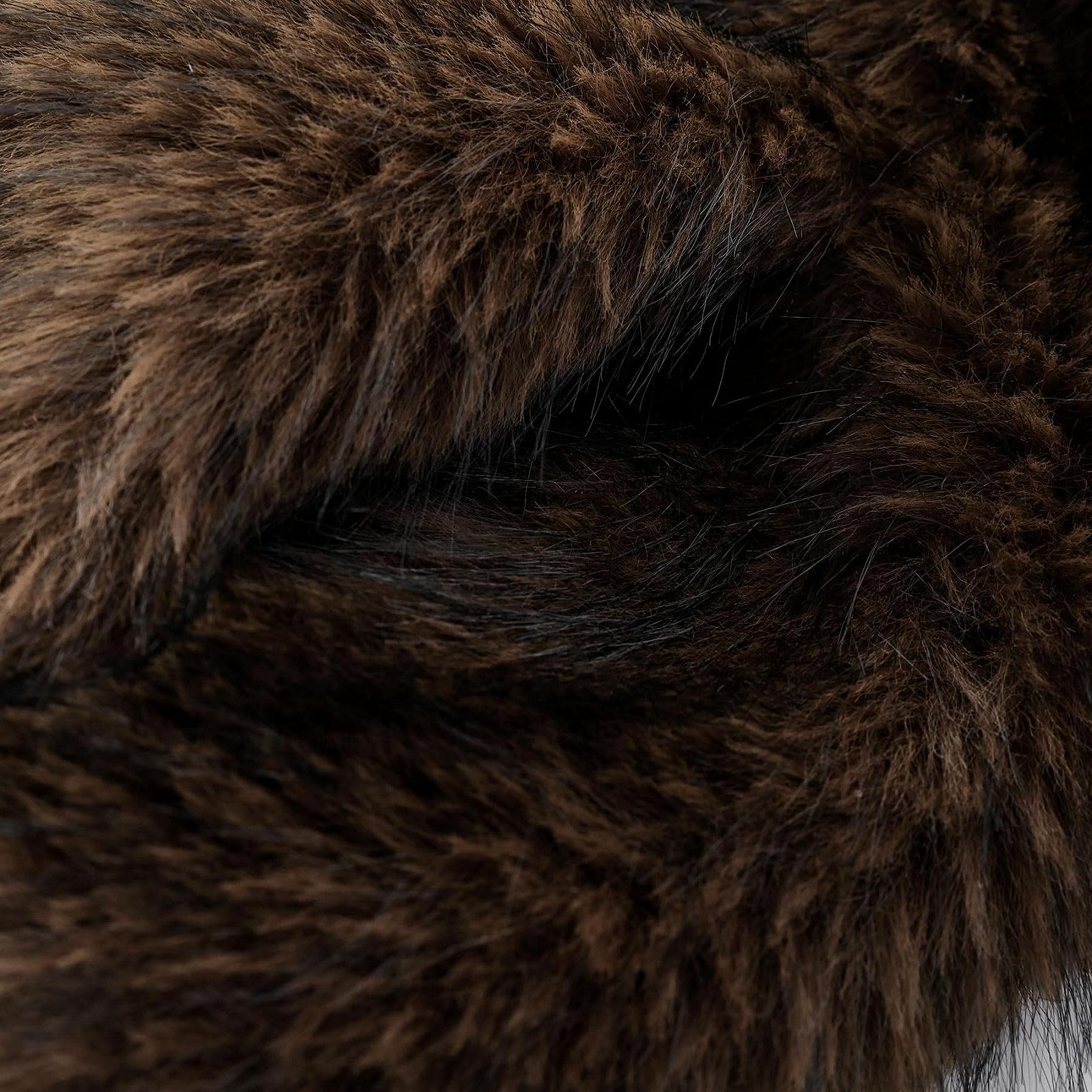 Шуба Amazhiyu Женская плюшевая куртка Короткая, фото №6