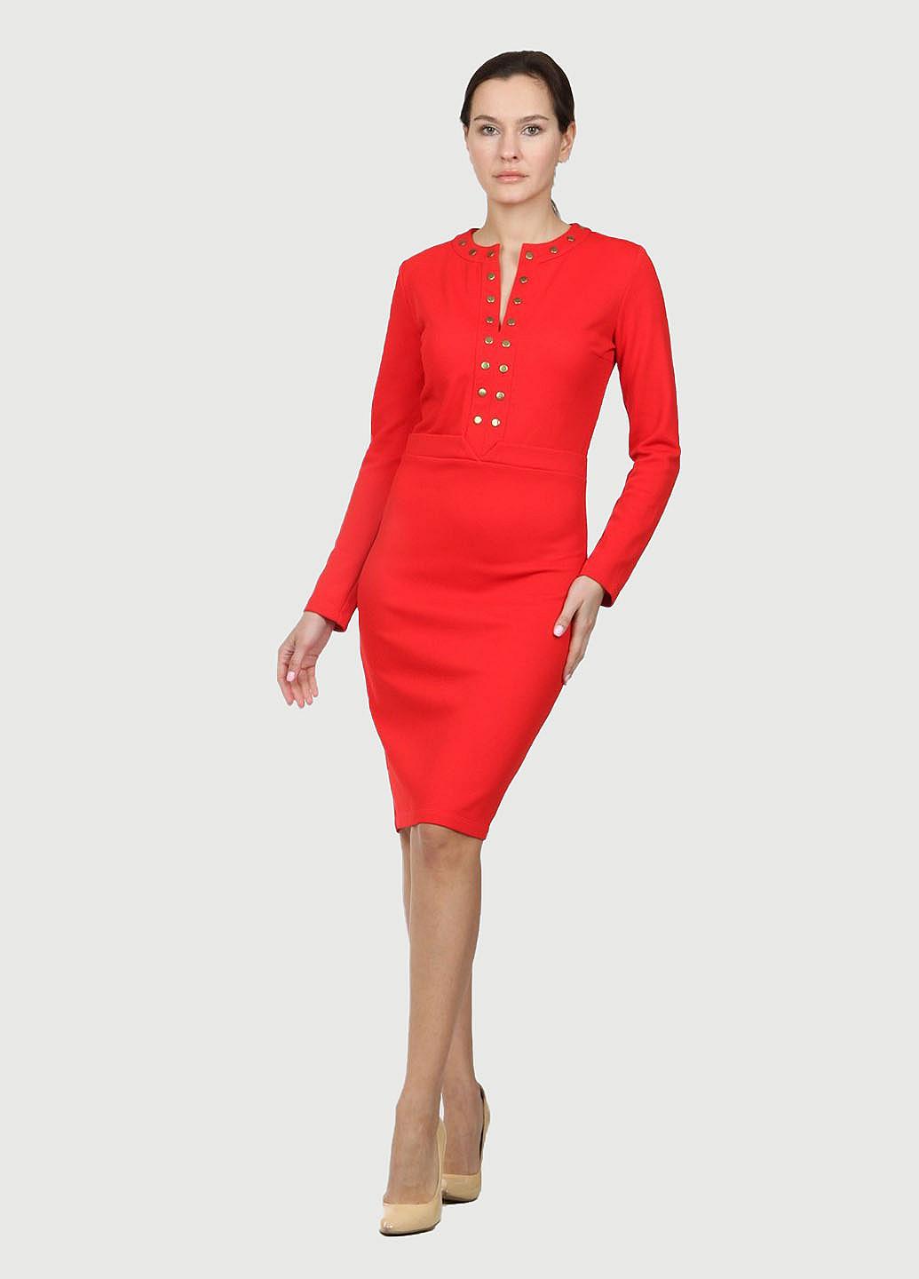 Платье Enna Levoni S Красный (ND-3830-Red), фото №6