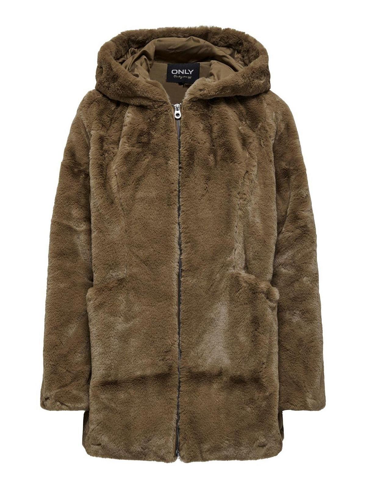 Пальто из искусственного меха ONLY Onlnewmalou Женский CC OTW, фото №1