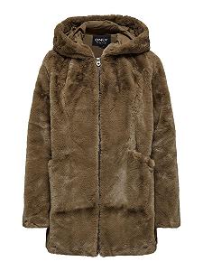 Пальто из искусственного меха ONLY Onlnewmalou Женский CC OTW - Фото 1