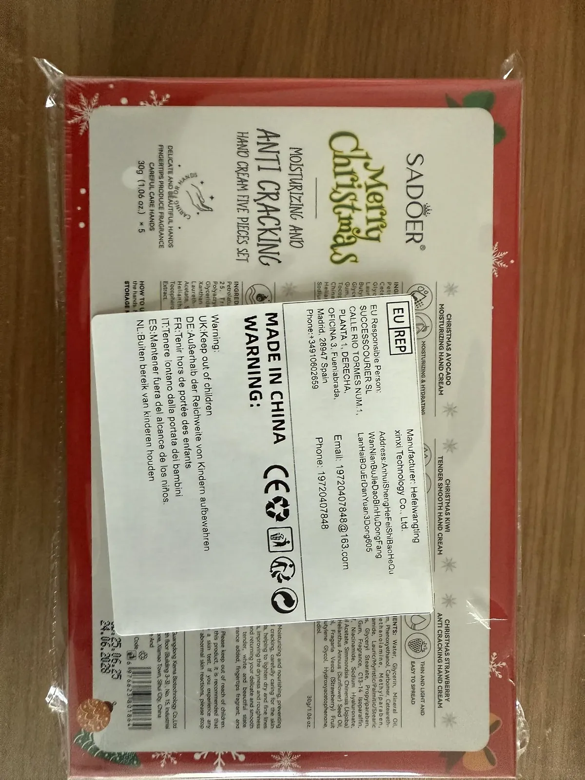 Набір кремів для рук Міні, Набір кремів для рук, 5 штук Зимовий набір кремів для рук для дуже сухої шкіри, фото №3 Набір кремів для рук Міні, Набір кремів для рук, 5 штук Зимовий набір кремів для рук для дуже сухої шкіри, фото №3