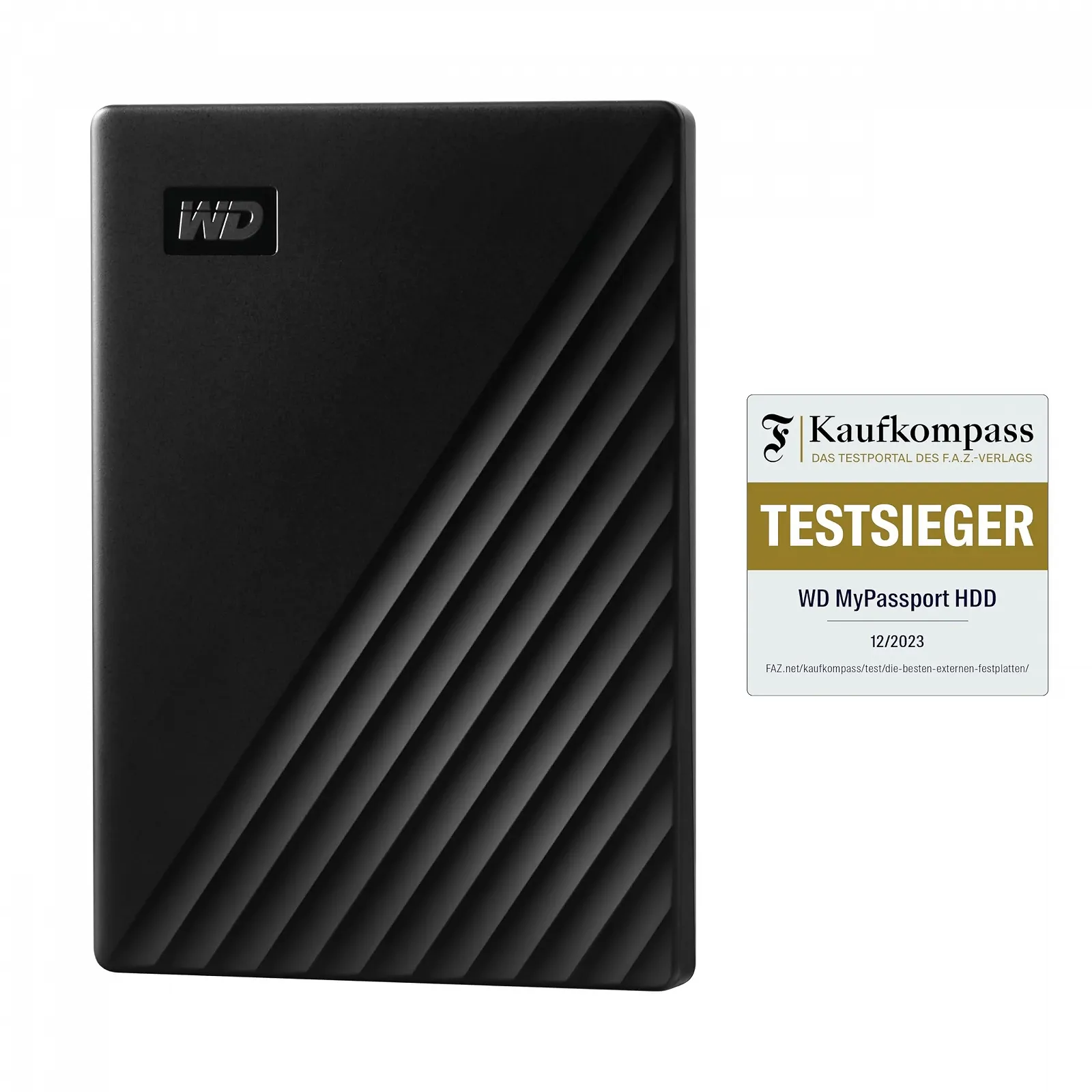 Внешний жесткий диск HDD WD My Passport 2 ТБ Черный, фото №3