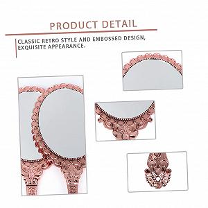 Зеркало Angoily Portable Make-Up Pack of 10 Retro Handle Travel ABS Small Hand Oval цена на synthetic.ua - Фото 1 Зеркало Angoily Portable Make-Up Pack of 10 Retro Handle Travel ABS Small Hand Oval synthetic.ua - Фото 1