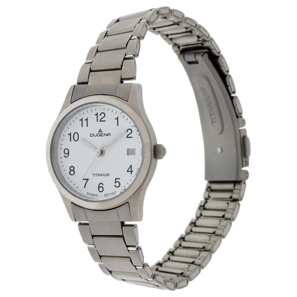 Часы Dugena Classic Женские Кварцевые Часы с Металлическим Ремешком 4460331, фото №3